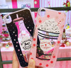 Glitter quicksand Lovely bottle Pattern case for iphone 6 6s 7 8 plus X  Dynamic liquid Bling Soft silicone TPU Phone Case