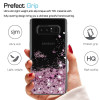 Fashion Glitter Stars Hearts Diamond Liquid Quicksand Clear Phone Cases For Samsung Galaxy S6 S7 Edge S8 S9 Plus Note 8 9 3 4 5