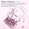 Fashion Glitter Stars Hearts Diamond Liquid Quicksand Clear Phone Cases For Samsung Galaxy S6 S7 Edge S8 S9 Plus Note 8 9 3 4 5