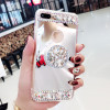 Crystal stones mirror phone case for iPhone 6 6s 7 8 plus X XS max XR for Samsung galaxy s6 s7 edge s8 s9 plus note 5 8 9