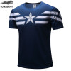 2018 t-shirt Superman/Batman/spider man/captain America /Hulk/Iron Man / t shirt men fitness shirts men Imported t shirts