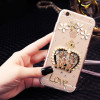3D Diamond Peacock Bling Crystal Rhinestone Case For Samsung Galaxy J2 J3 J5 J7 Prime On7 2016 C7 C9Pro A8 2018 A8Plus Cover