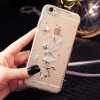 3D Diamond Peacock Bling Crystal Rhinestone Case For Samsung Galaxy J2 J3 J5 J7 Prime On7 2016 C7 C9Pro A8 2018 A8Plus Cover