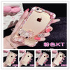 Luxury Rhinestone Diamond Case for Samsung Galaxy S8 S8 Plus S7 S7 Edge Cute Kitty Cat Bling Clear PC Hard Back  