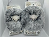 BotexBling DIY Fox Diamond fluffy plush Rabbit Fur Cover for samsung galaxy S6 edge plus s7 s5 s4 N5 N4 N8 s8 Flip Wallet Case 