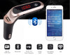 JINSERTA Hands Free Wireless Bluetooth FM Transmitter AUX Modulator Car Kit MP3 Player SD USB TF music play