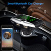 HandsFree Wireless Bluetooth FM Transmitter + AUX Modulator Car Kit MP3 Player Dual USB Charger SD USB LCD Screen Car Accessory