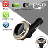 CARPRIE Universal Wireless Hands-Free Q7 USB Charge LED MP3 Bluetooth Car FM Transmitter With MIC abs Handsfree Player 