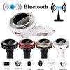 CARPRIE Universal Wireless Hands-Free Q7 USB Charge LED MP3 Bluetooth Car FM Transmitter With MIC abs Handsfree Player 