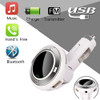 CARPRIE Universal Wireless Hands-Free Q7 USB Charge LED MP3 Bluetooth Car FM Transmitter With MIC abs Handsfree Player 