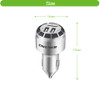 Car FM Transmitter Bluetooth Hands Free Kit Music Player Modulator 3.1A Dual USB Car Charger Support TF USB