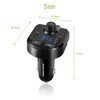 New FM Transmitter Bluetooth 4.0 Car Kit  Modulator 3.1A Dual USB Car Charger Support TF Card U Disk Play Music Player DC 12/24V