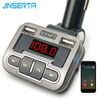 JINSERTA FM Transmitter Aux Modulator Bluetooth Handsfree Car Kit Audio MP3 Player Dual USB Car Charger TF U Disk Player A673