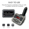 JINSERTA FM Transmitter Aux Modulator Bluetooth Handsfree Car Kit Audio MP3 Player Dual USB Car Charger TF U Disk Player A673