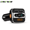 Onever Car MP3 Music Player 2 USB Car Charger Wireless FM Transmitter Handsfree Call Bluetooth Car Kit Support TF Card For Phone