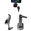 YUANMINGSHI Bluetooth Car Kit Phone Holder Hands-free Calling FM Transmitter with USB Charger Support Music MP3 Player