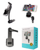 YUANMINGSHI Bluetooth Car Kit Phone Holder Hands-free Calling FM Transmitter with USB Charger Support Music MP3 Player