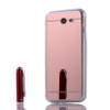 AKABEILA Cases For Samsung Galaxy J3 Prime J3 2017 US Amp Prime 2 Cover Cell Phone Bags Housing Plating Mirror TPU Silicone Skin