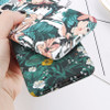 USLION Green Leaves Phone Case For Samsung Galaxy S9 S8 Plus Flower Full Back Cases For Samsung S9 Plus Luminous Hard PC Cover