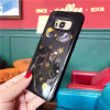 Shining Space Planet Stars transparent Phone Case for Samsung Galaxy S7 S7 edge S8 S9 Plus Luxury Glitter Soft TPU back cover