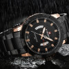 NAVIFORCE Mens Watches Top Luxury Brand Men Full Steel Hour Quartz Watch Analog Waterproof Sports Army Military WristWatch Clock