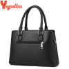 Yogodlns New Luxury Women Bag 2 Pieces Set solid bag Fashion handbag Shoulder Messenger bag PU Leather Composite Bag Women