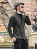 Men washed European style short black suit jacket new design metrosexual man slim burr suit blazer fashion winter outwear F111