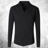Men washed European style short black suit jacket new design metrosexual man slim burr suit blazer fashion winter outwear F111