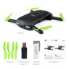 D5 Pocket Wifi FPV 480P Camera Foldable Selfie Drone 6-Axis Gyro Altitude Hold Flight Path RC Quadcopter DHD VS H37 E58 XS809HW