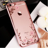 KISSCASE Floral Patterned Case For iPhone 7 6 6s 8 Plus XS Max XR X litter Bling Girly Phone Cases For iPhone 5S SE X 10 Bumper 
