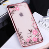 KISSCASE Floral Patterned Case For iPhone 7 6 6s 8 Plus XS Max XR X litter Bling Girly Phone Cases For iPhone 5S SE X 10 Bumper 