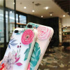 MaxGear 3D Flower Flamingo Case For iPhone X 8 Clear Floral Phone Case For iPhone 7 6 6S Plus 5 SE Matte Soft TPU Back Cove