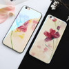 KISSCASE New Ink Painting Phone Case For iPhone 7 8 Cover For iPhone X 8 6 6S Plus 7 Plus Cases Blue Light Soft Silicone Capinha