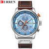 Top Brand Luxury CURREN 2018 Fashion Leather Strap Quartz Men Watches Casual Date Business Male Wristwatches Clock Montre Homme 