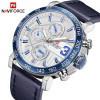 Top Brand Luxury NAVIFORCE Watches Men Fashion Leather Quartz Date 6 dial Clock Casual Sports Male Wrist Watch Montre Homme