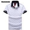 New Brand Polos Mens Printed POLO Shirts 100% Cotton Short Sleeve Camisas Polo Casual Stand Collar Male Polo Shirt 4XL EDA234