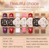 OLEVS Watch Women waterproof Luxury brand Rose Gold Milan Steel Strip Fashion Rhinestone Female Ladies watches relogio feminino