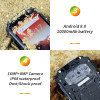 OUKITEL WP2 IP68 Waterproof Dust Shock Proof Mobile Phone 4GB 64GB MT6750T Octa Core 6.0" 18:9 10000mAh Fingerprint Smartphone