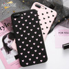 KISSCASE Cute Love Heart Case For Samsung Galaxy A3 A5 2017 A6 A8 A7 A9 2018 Hard PC Couple Phone Fundas S8 S9 Plus S7 Note 9 8 