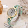 Fashion Brand Hot Womens Casual Leather quartz rose gold Watch Ladies bracelet Watches luxury reloj mujer clock