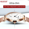 OLEVS Rose Gold Women Watches Bracelet wristwatch for girls Luxury Ladies Watch reloj mujer relogio feminino horloges