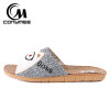 CONYMEE Summer Shoes Sandals Men 2018 Fashion Indoor Home Slippers Flax Zapatos Hombre Flat Shoe Slipper Casual Male Sneakers 