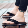 OUDINIAO Outside Home Slippers Men Summer Fashion 2018 Solid Slip On Mens Shoes Flip Flops EVA Beach Shoes Men's Big Sizes Male 