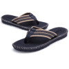 Plus Size 39-45 Summer Men's Slippers 2018 New Casual Beach Sandals Shoes Soft Flax 4 Colrs Males Flip Flops
