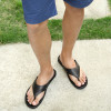 Brand 2018 New Men's Flip Flops Genuine Leather Slippers Summer Fashion Beach Sandals Shoes Men Shoes Big Size 38-44 Walker Peak