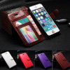 Flip Cover For iphone X Xs max Xr 8 7 6 6S Plus 5 5S SE Luxury Retro Case Leather Silicon TPU Casing Bag Pure Fundas Holder Etui