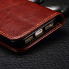 Flip Cover For iphone X Xs max Xr 8 7 6 6S Plus 5 5S SE Luxury Retro Case Leather Silicon TPU Casing Bag Pure Fundas Holder Etui