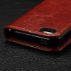 Flip Cover For iphone X Xs max Xr 8 7 6 6S Plus 5 5S SE Luxury Retro Case Leather Silicon TPU Casing Bag Pure Fundas Holder Etui