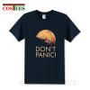 StarmanX T shirts men SpaceX T-shirt Elon Musk Don't panic at Mars starman car T-shirt rocket tshirt Tesla Roadster harajuku Tee