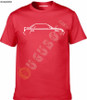 FORD SIERRA SAPHIRE COSWORTH INSPIRED CLASSIC CAR T-SHIRT